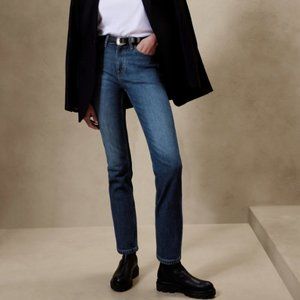 NWT Banana Republic The Straight Ankle Jean
